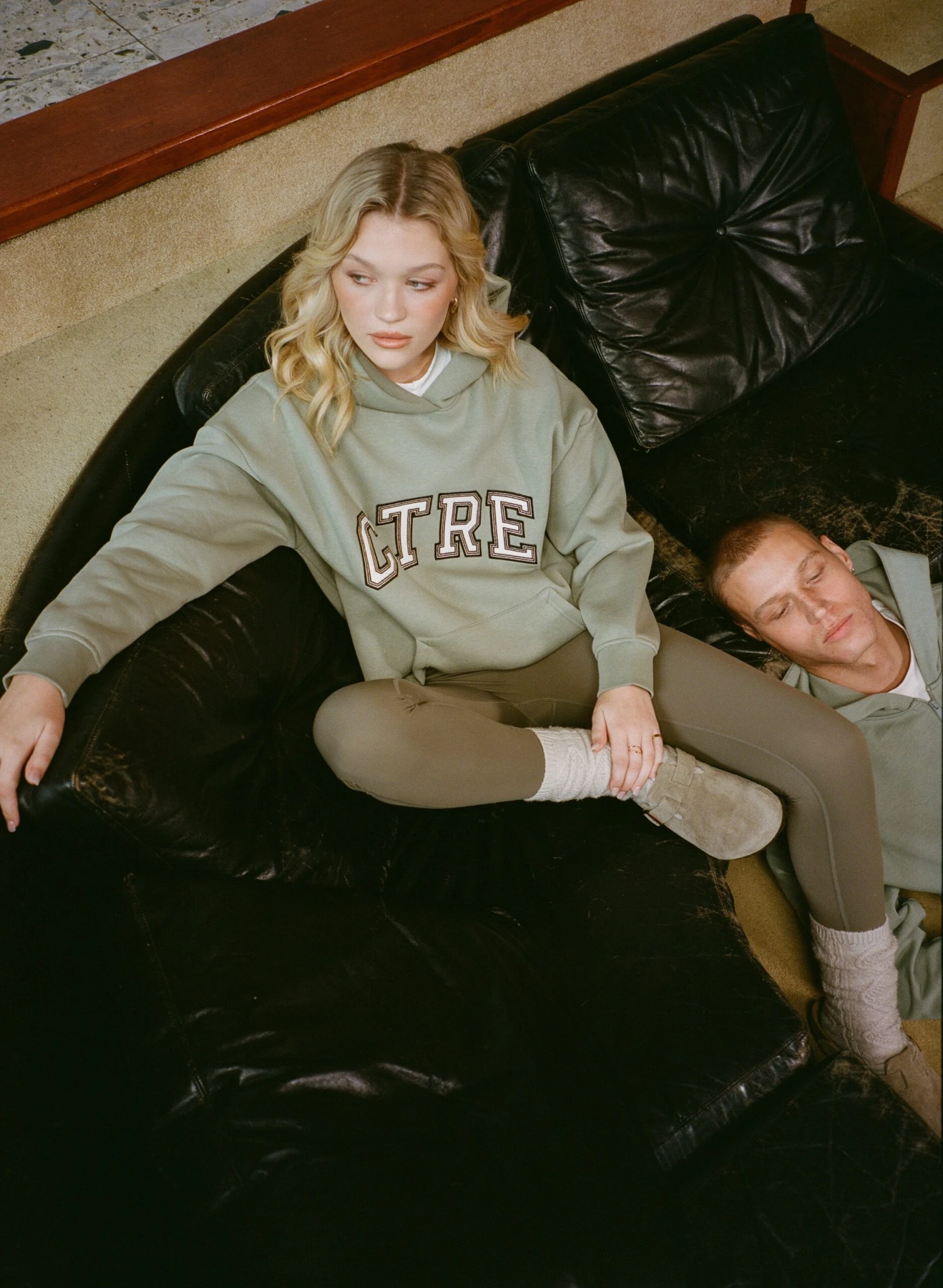 CTRE OVERSIZED HOODIE - SAGE - Image 5