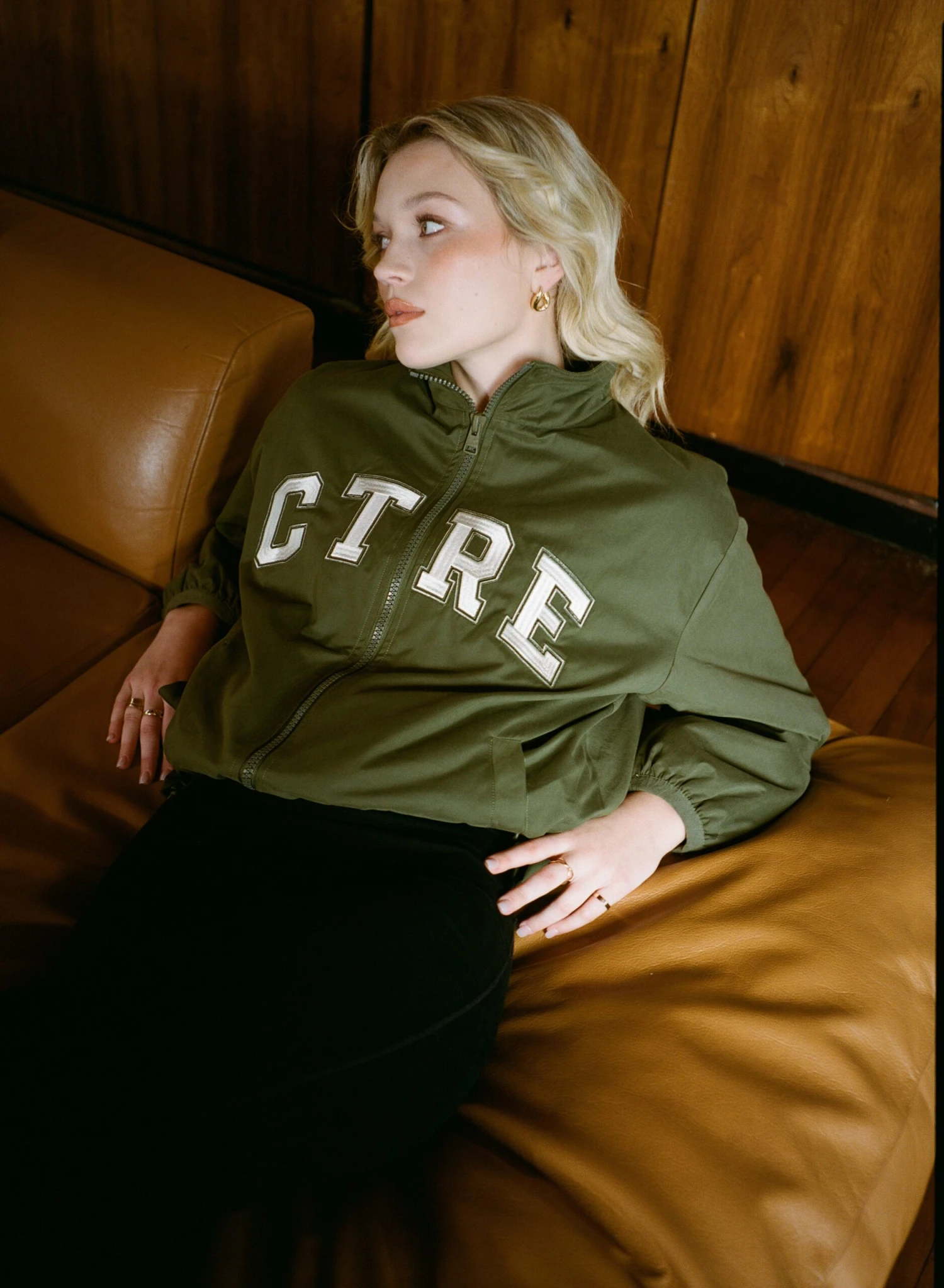 CTRE TRACK JACKET - KHAKI - Image 7