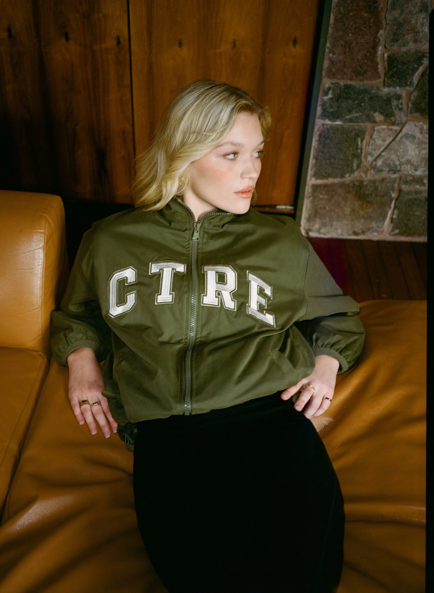 CTRE TRACK JACKET - KHAKI - Image 9