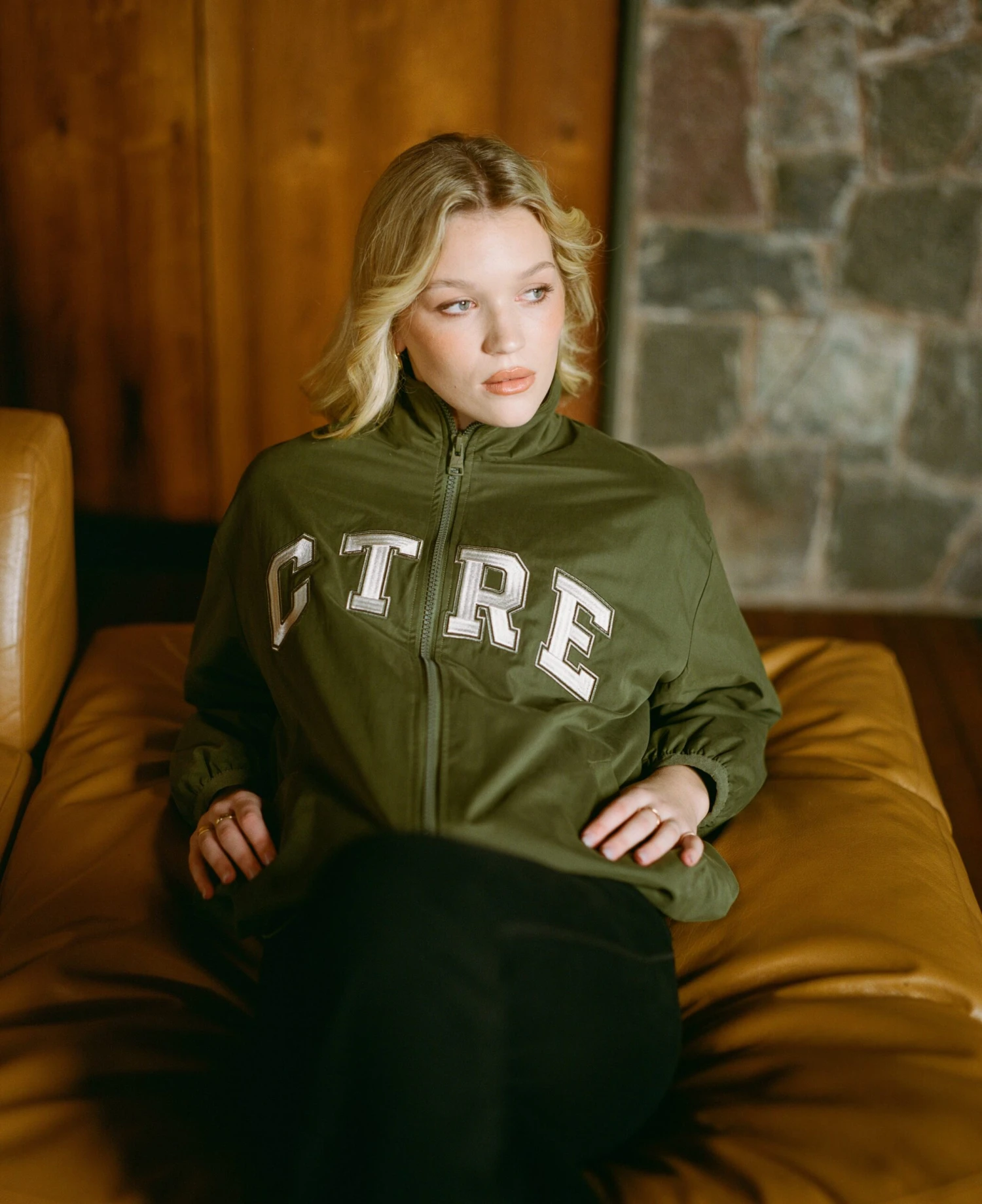 CTRE TRACK JACKET - KHAKI - Image 2