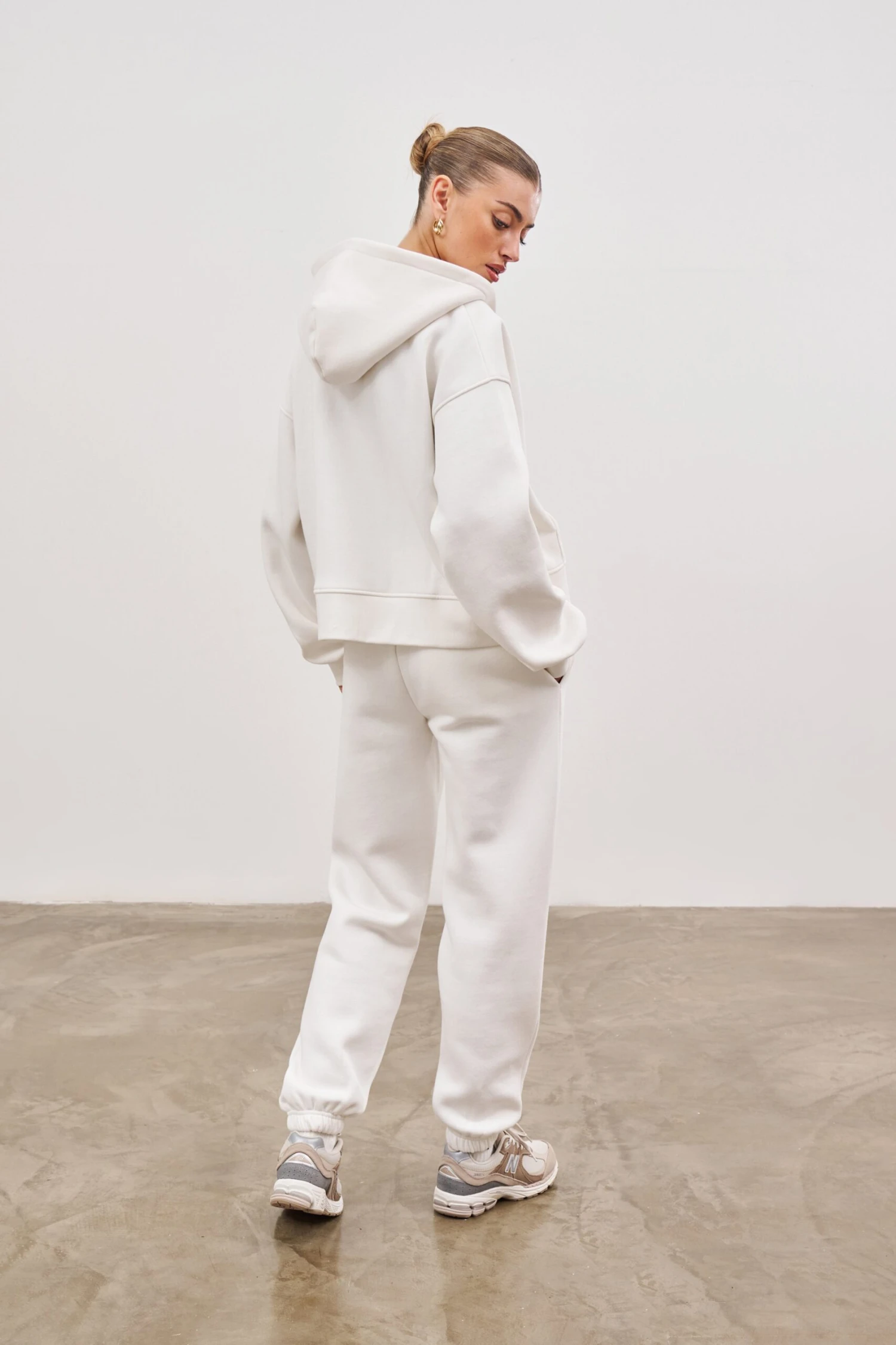 CTRE RELAXED JOGGERS - OFF WHITE - Image 5