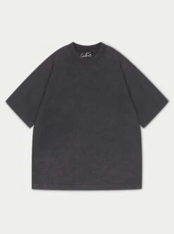 SUPER HEAVYWEIGHT BLANK T-SHIRT - WASHED BLACK