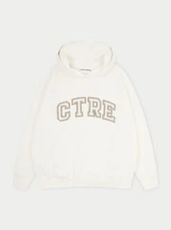 CTRE OVERSIZED HOODIE - OFF WHITE