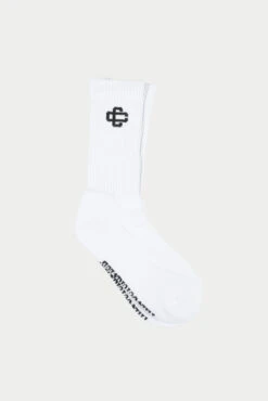 EMBLEM SPORTS SOCK - BLACK