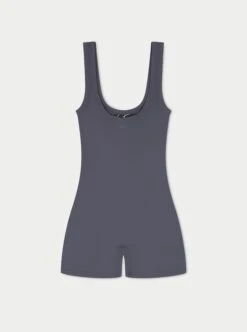 SCULPTING STRETCH UNITARD - CHARCOAL