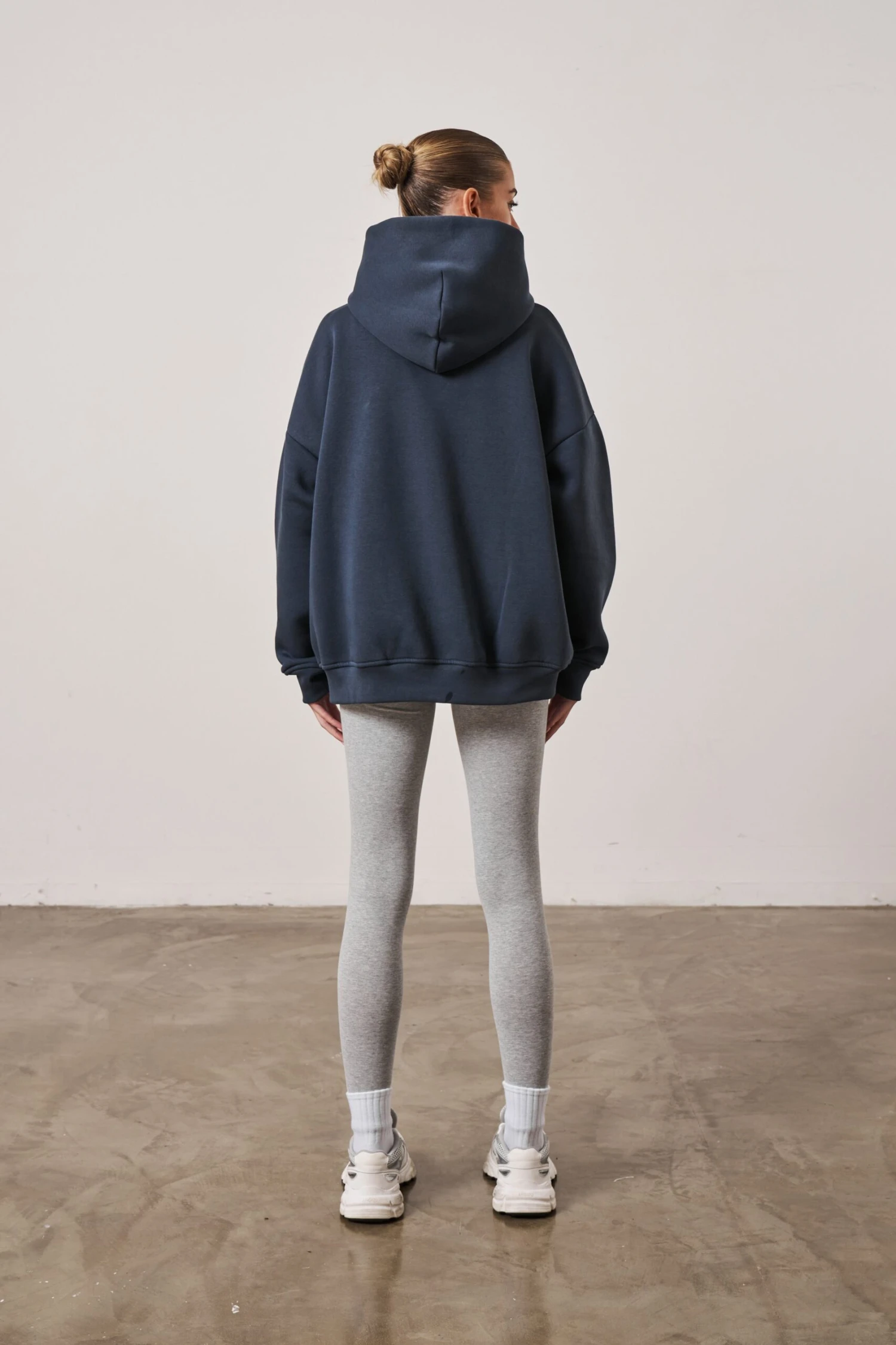CTRE OVERSIZED HOODIE - NAVY - Image 7