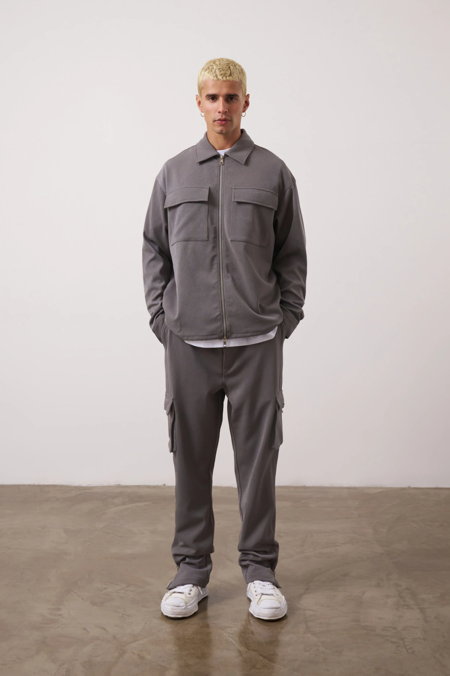 TECHNICAL RIB SMART CARGOS - CHARCOAL - Image 2