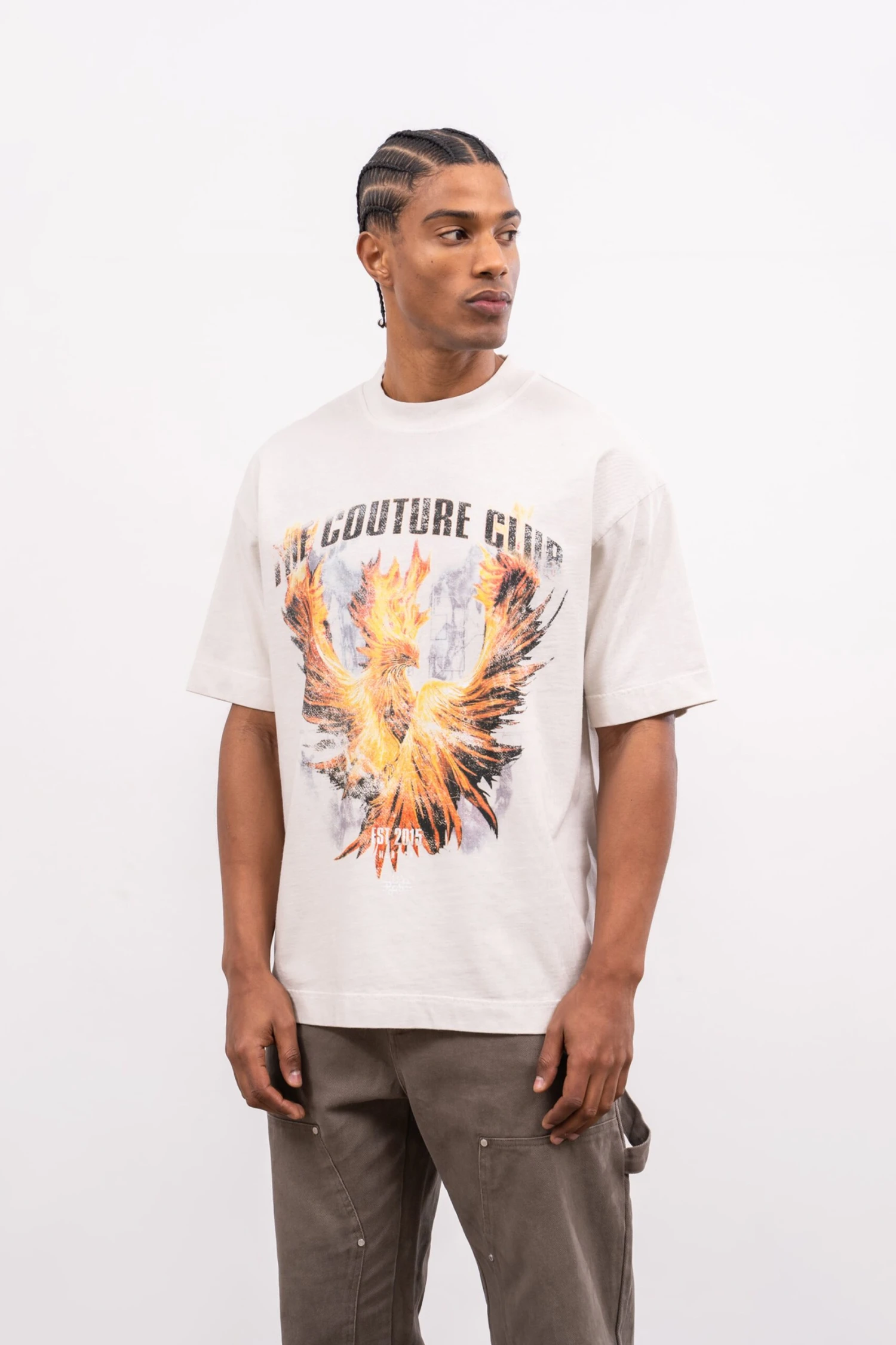 PHOENIX GRAPHIC T-SHIRT - OFF WHITE - Image 2
