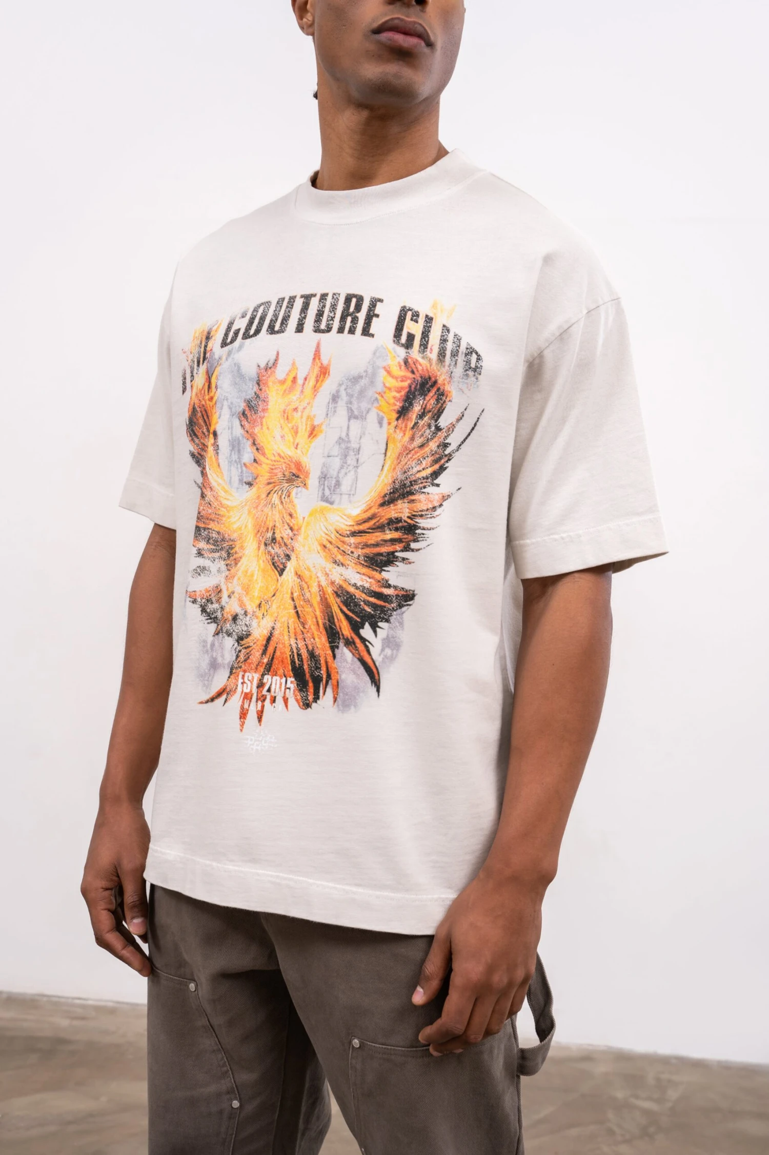 PHOENIX GRAPHIC T-SHIRT - OFF WHITE - Image 8