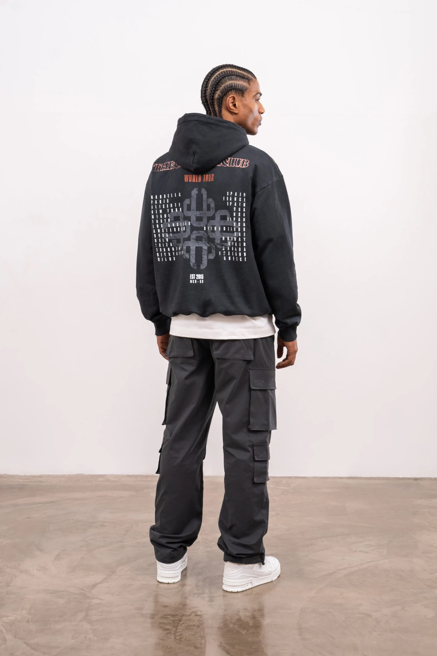 PHOENIX GRAPHIC HOODIE - BLACK - Image 6