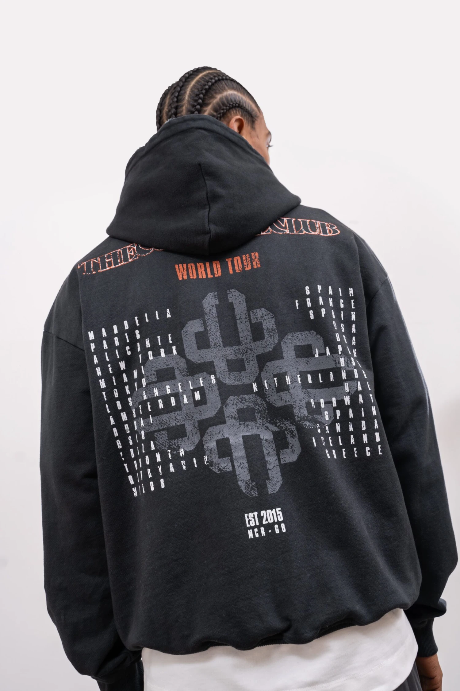 PHOENIX GRAPHIC HOODIE - BLACK - Image 7