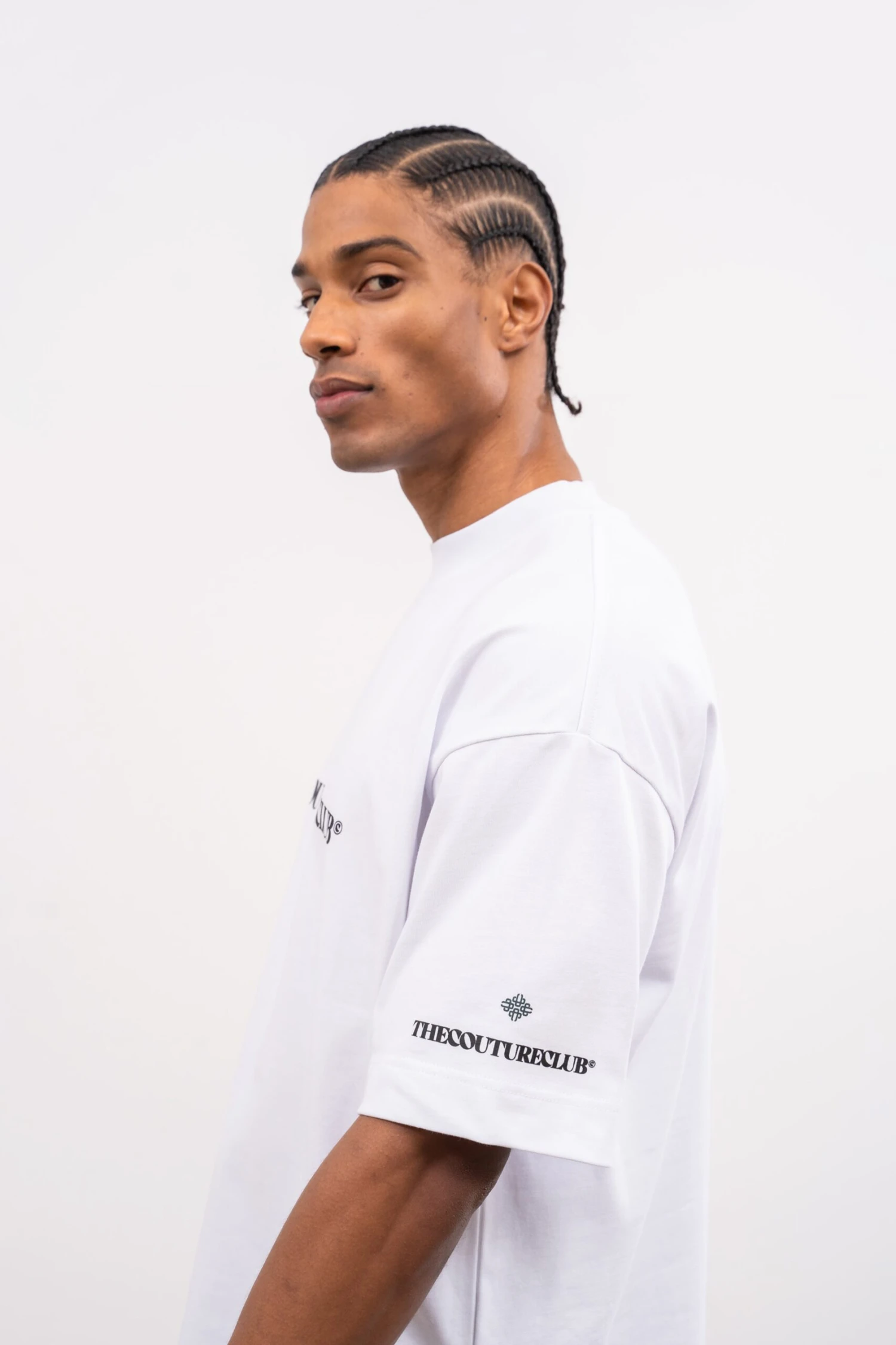 EMBLEM COPYRIGHT T-SHIRT - WHITE - Image 8