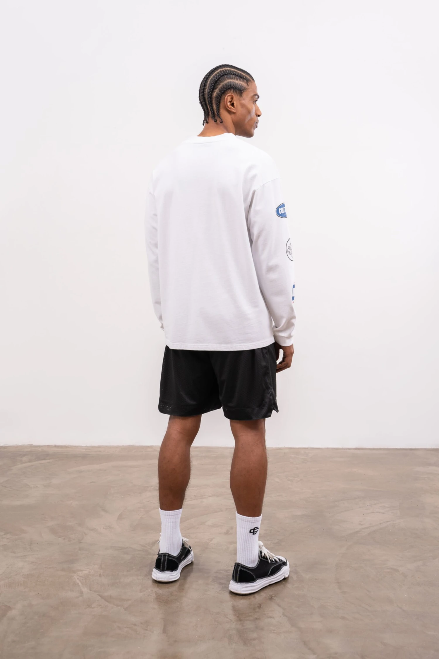 AIRTEX PANELLED SHORTS - BLACK - Image 5