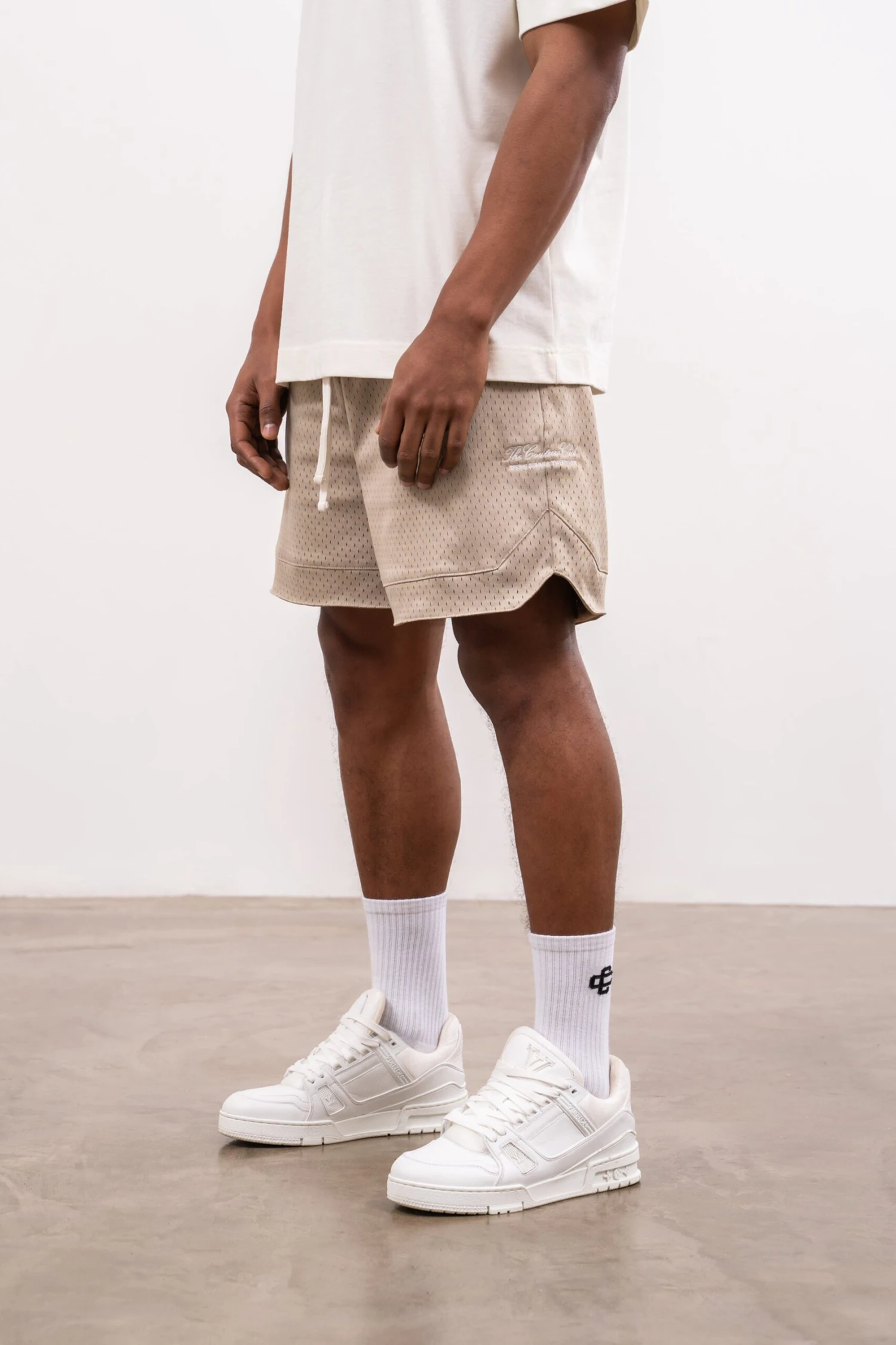 AIRTEX PANELLED SHORTS - BEIGE - Image 3
