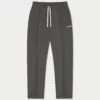 RAW SEAM STRAIGHT LEG JOGGERS - CHARCOAL