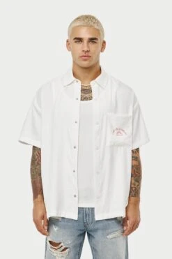CLUB DE COUTURE RELAXED SHIRT - WHITE