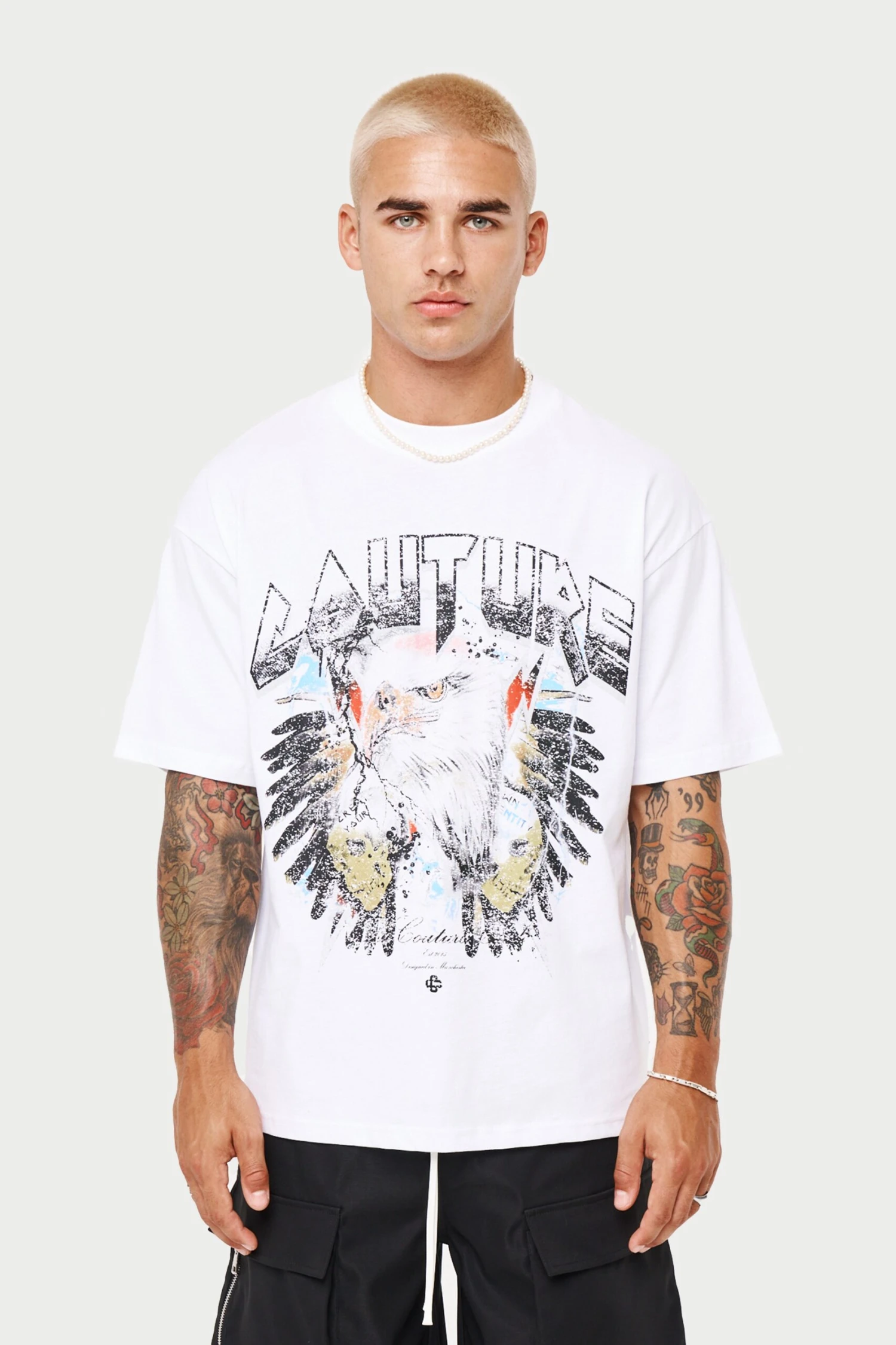 EAGLE ANNIVERSARY T-SHIRT - WHITE - Image 2