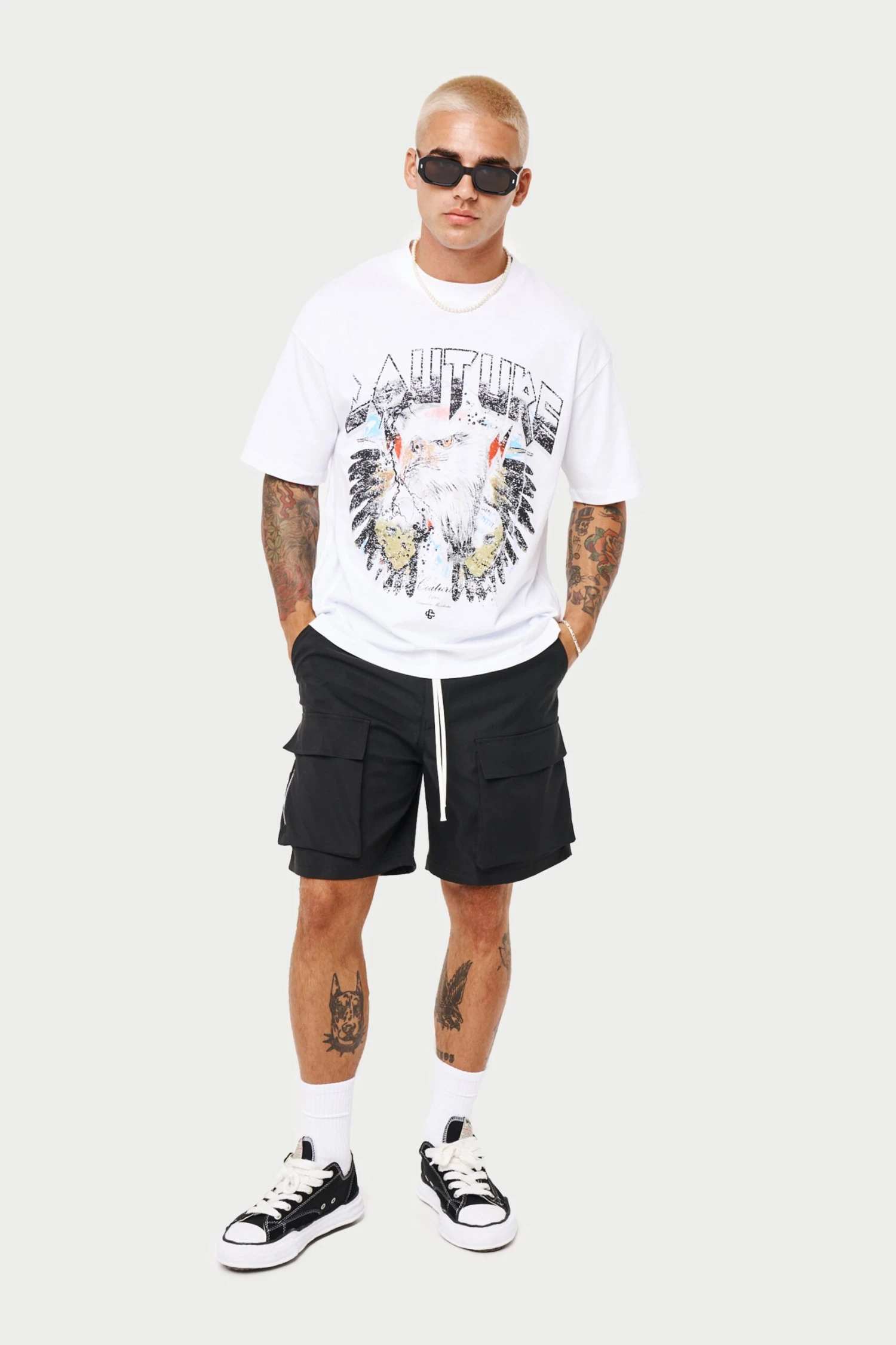 EAGLE ANNIVERSARY T-SHIRT - WHITE - Image 7