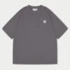 SEASON 24 RELAXED FIT T-SHIRT - CHARCOAL