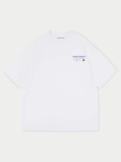 SCRIPT MULTI GRAPHIC T-SHIRT - BLUE