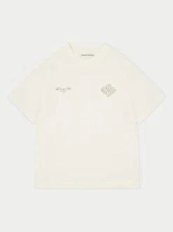EMBLEM OUTLINE T-SHIRT - OFF WHITE