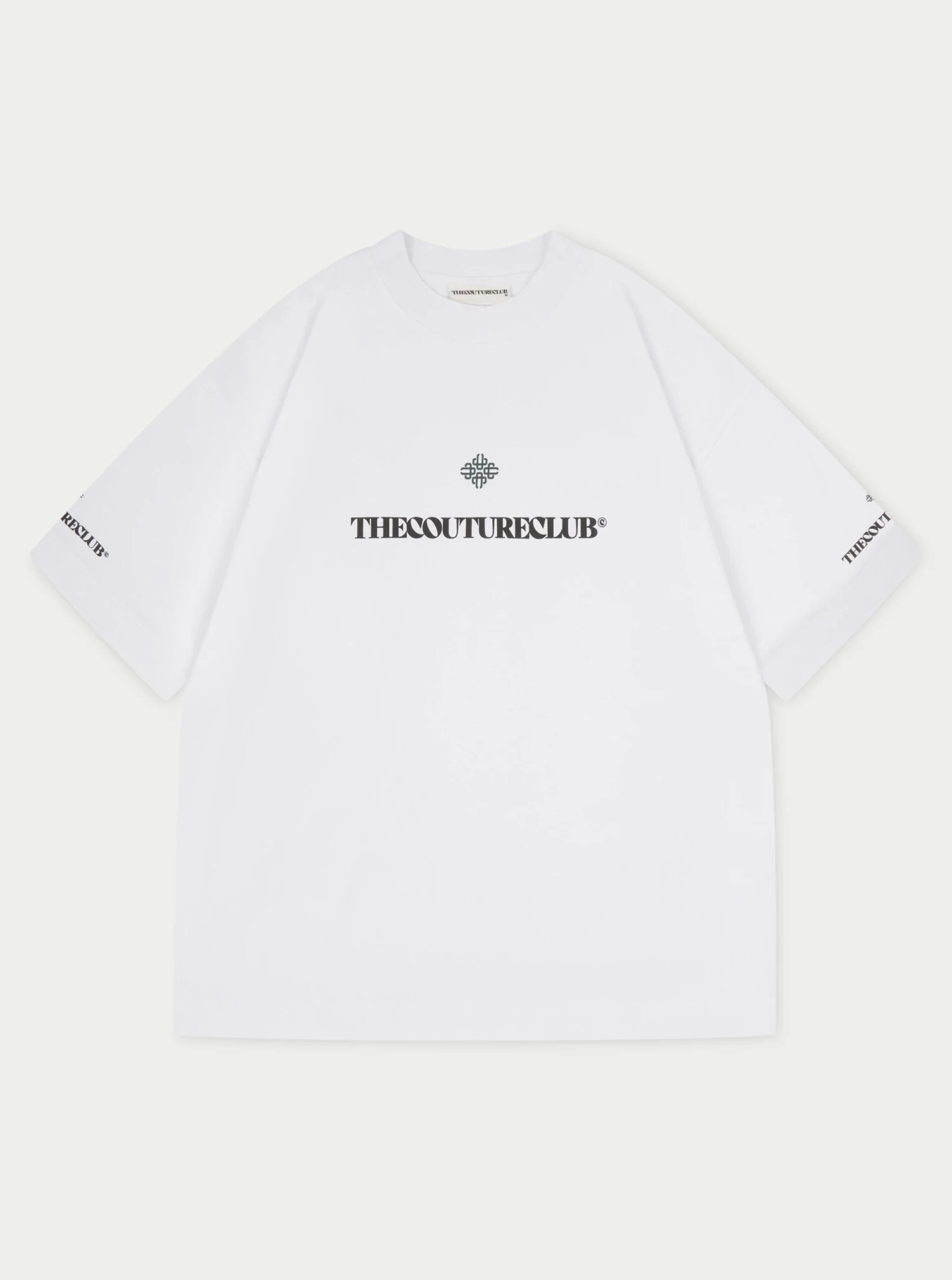EMBLEM COPYRIGHT T-SHIRT - WHITE