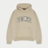 CTRE OVERSIZED HOODIE - BEIGE