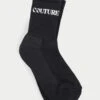 COPYRIGHT SPORTS SOCK - BLACK