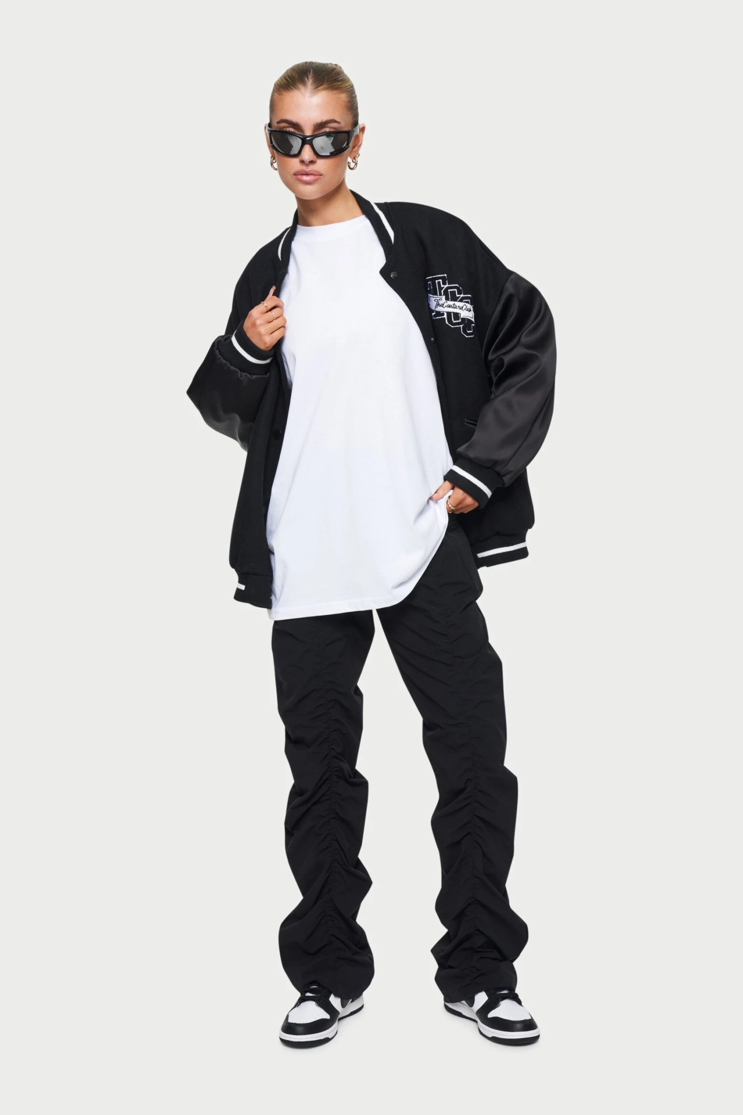 BLANK OVERSIZED T-SHIRT - WHITE - Image 2