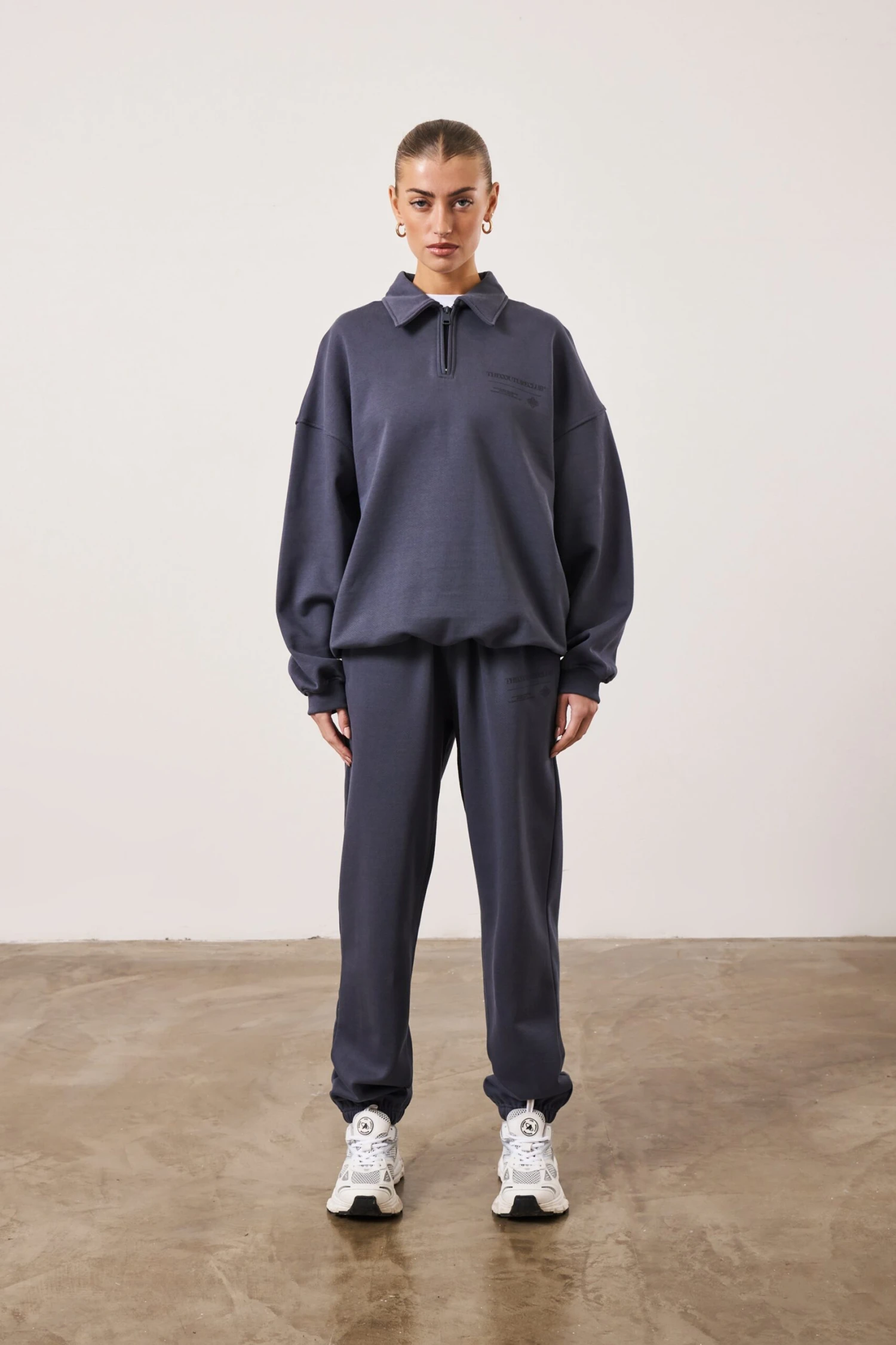 MULTI GRAPHIC RELAXED POLO TOP - PETROL - Image 3