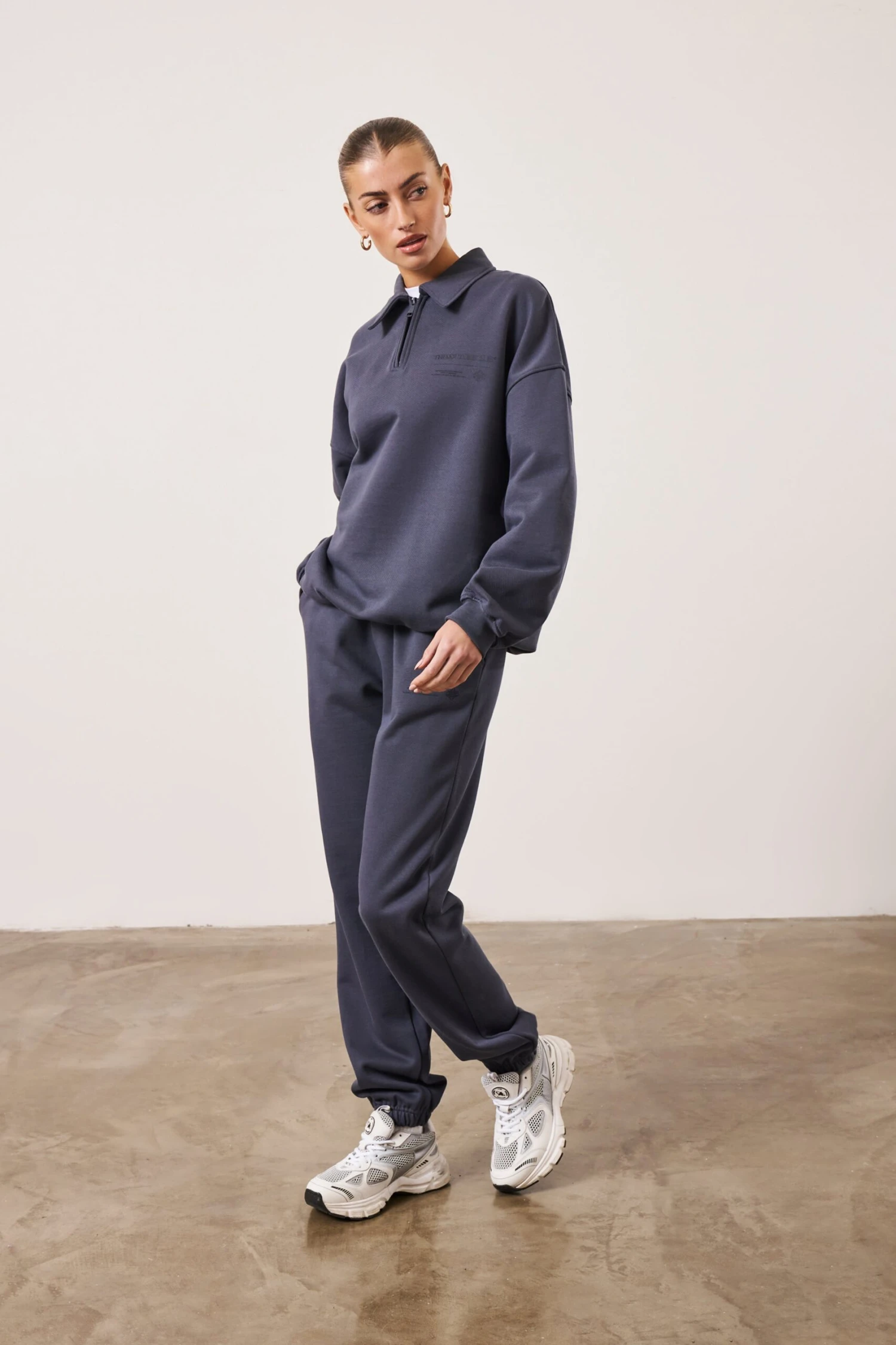 MULTI GRAPHIC RELAXED POLO TOP - PETROL - Image 7