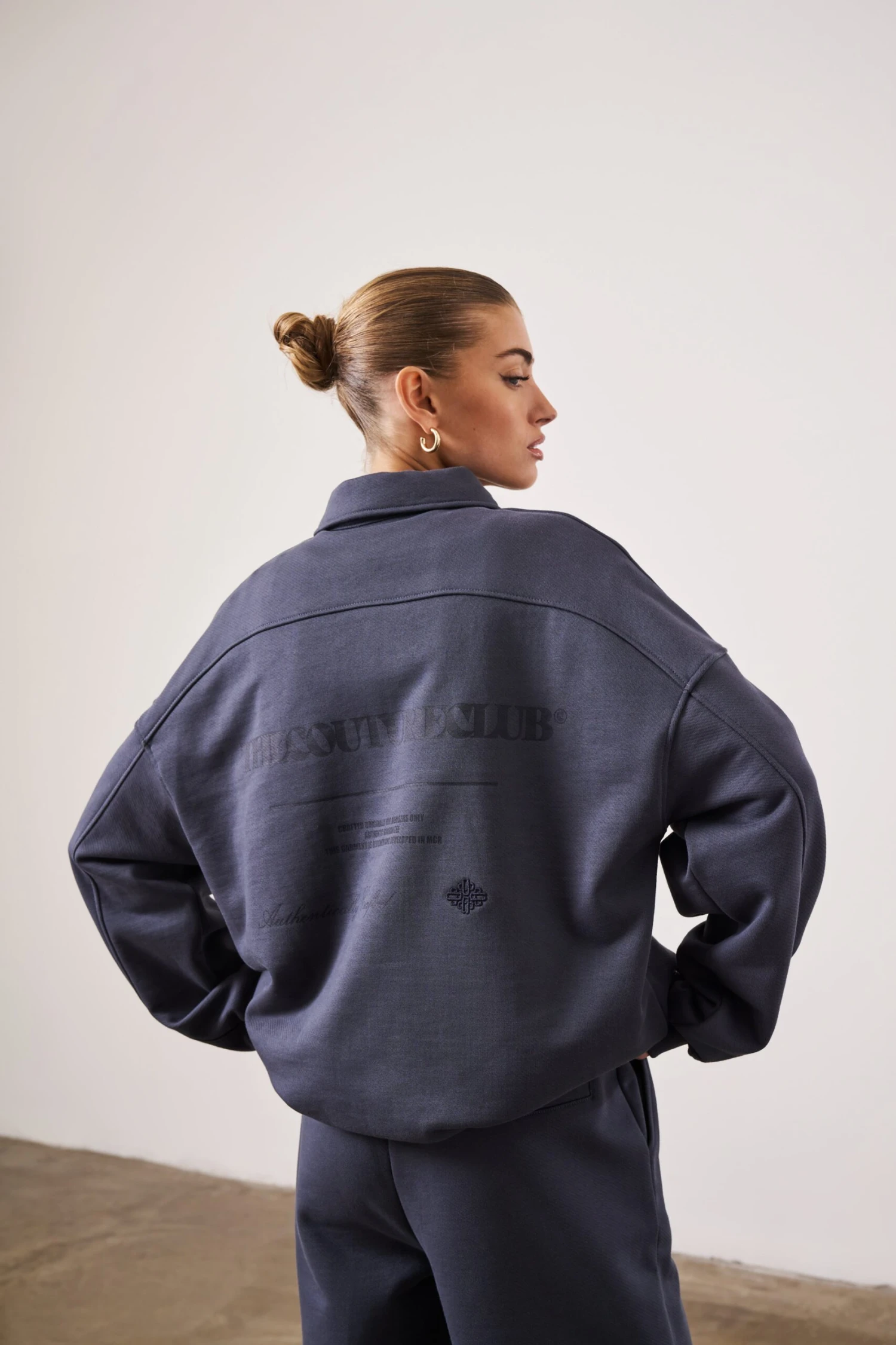 MULTI GRAPHIC RELAXED POLO TOP - PETROL - Image 6